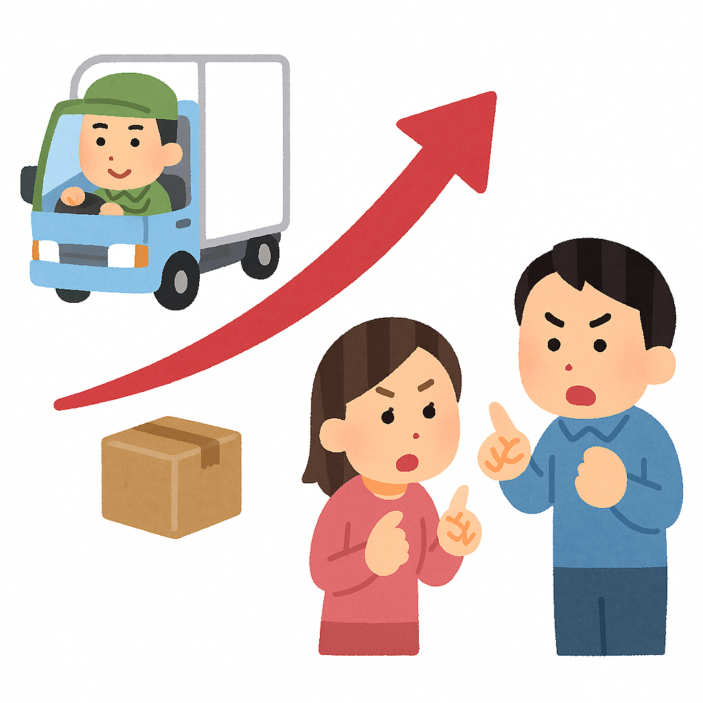 配送業界の交渉力